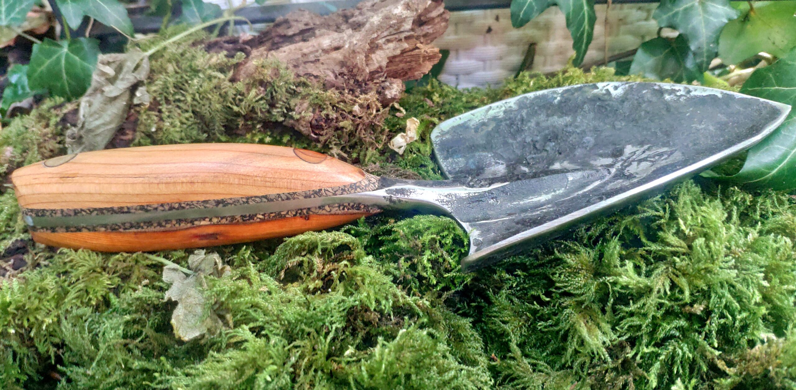 Professional Hand Forged Garden Trowel — Full Tang - Image 9