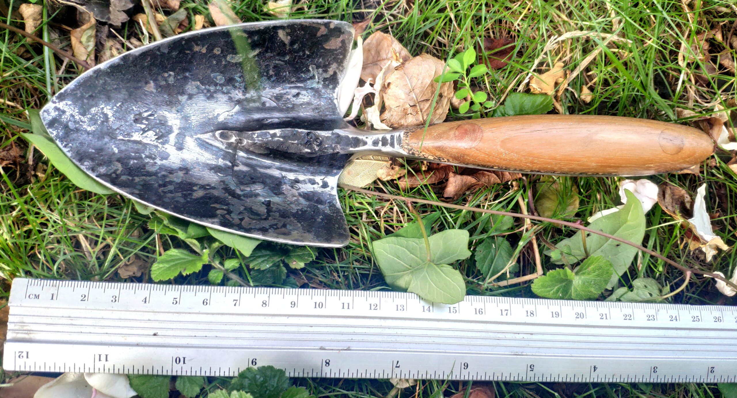 Professional Hand Forged Garden Trowel — Full Tang - Image 10