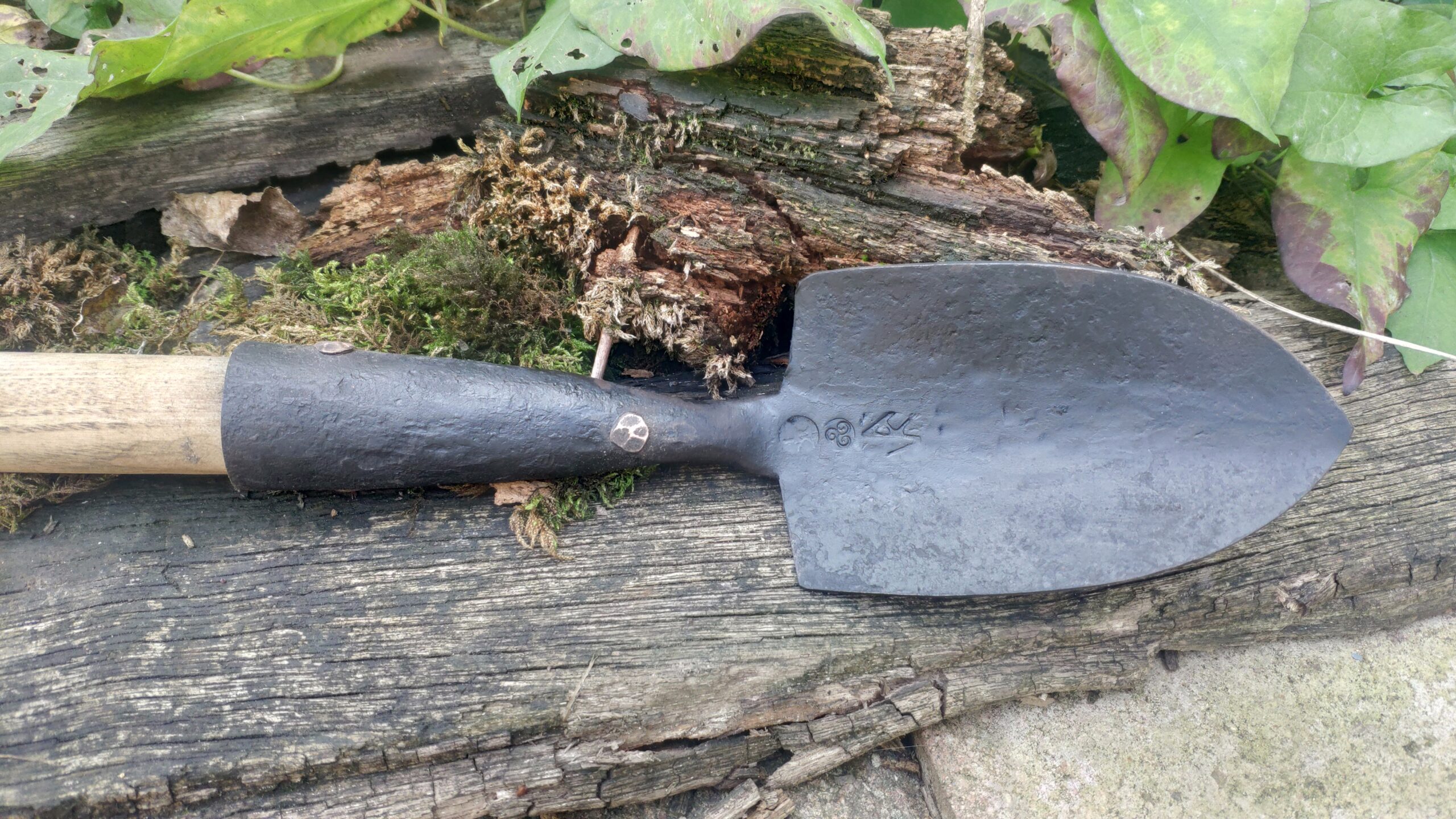 Hand Forged Border Trowel — Thick Steel without handle