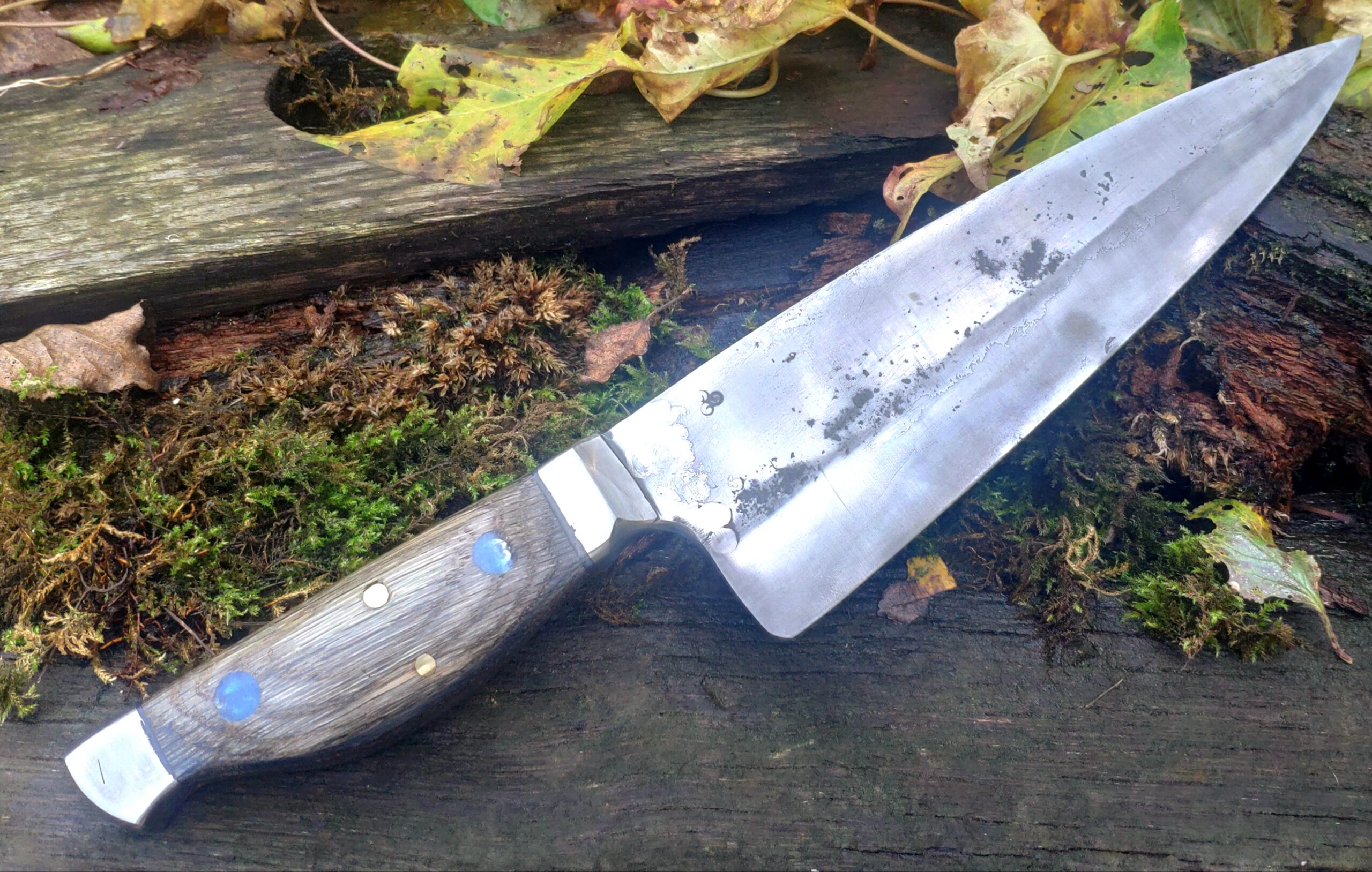 Hand forged deals kitchen knife