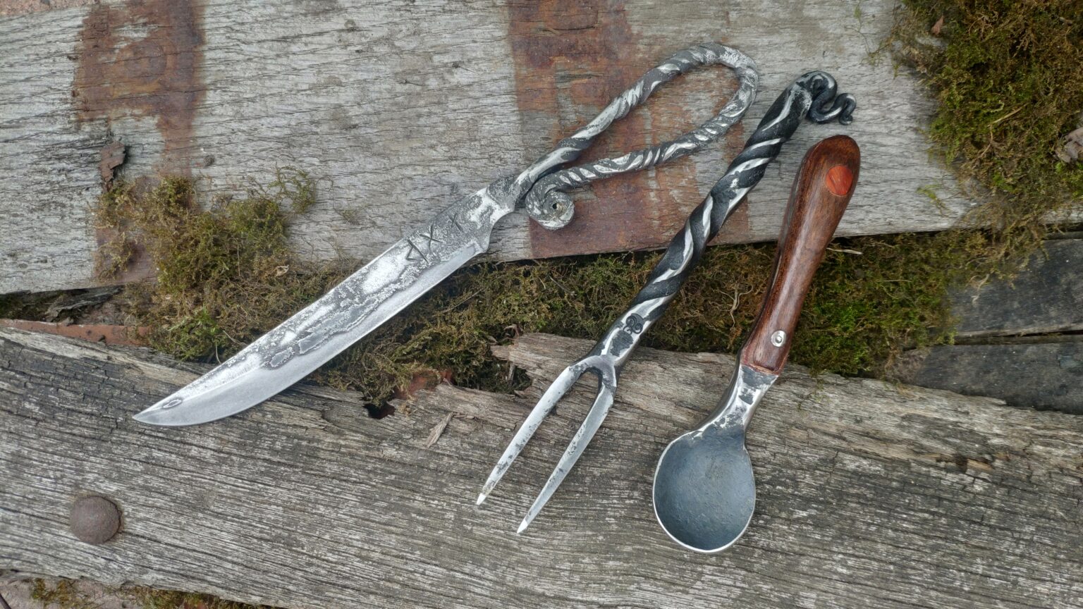 Custom Rustic Cutlery Set