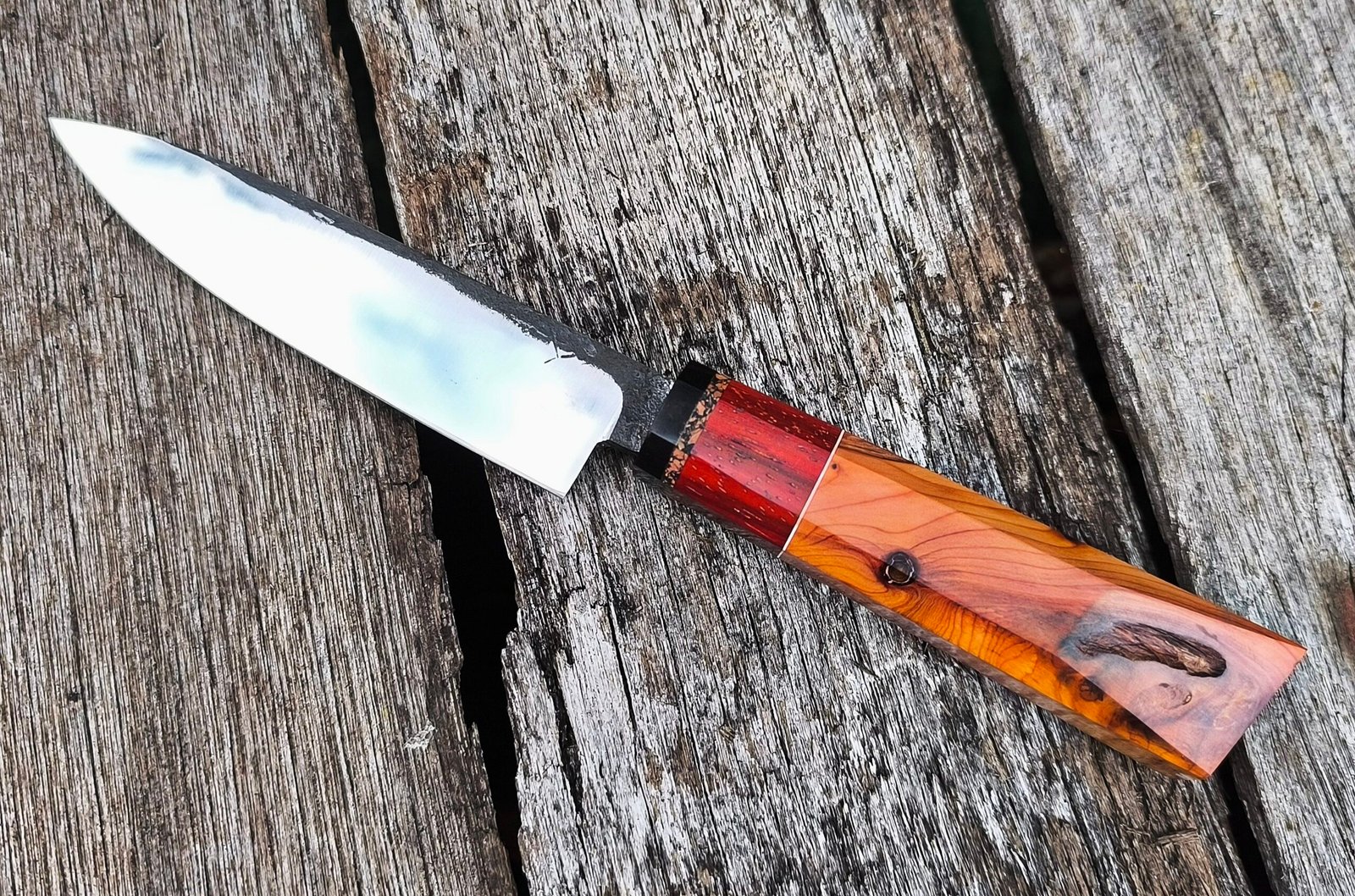 Hand Forged Kitchen Utility Knife (#76) - Image 2