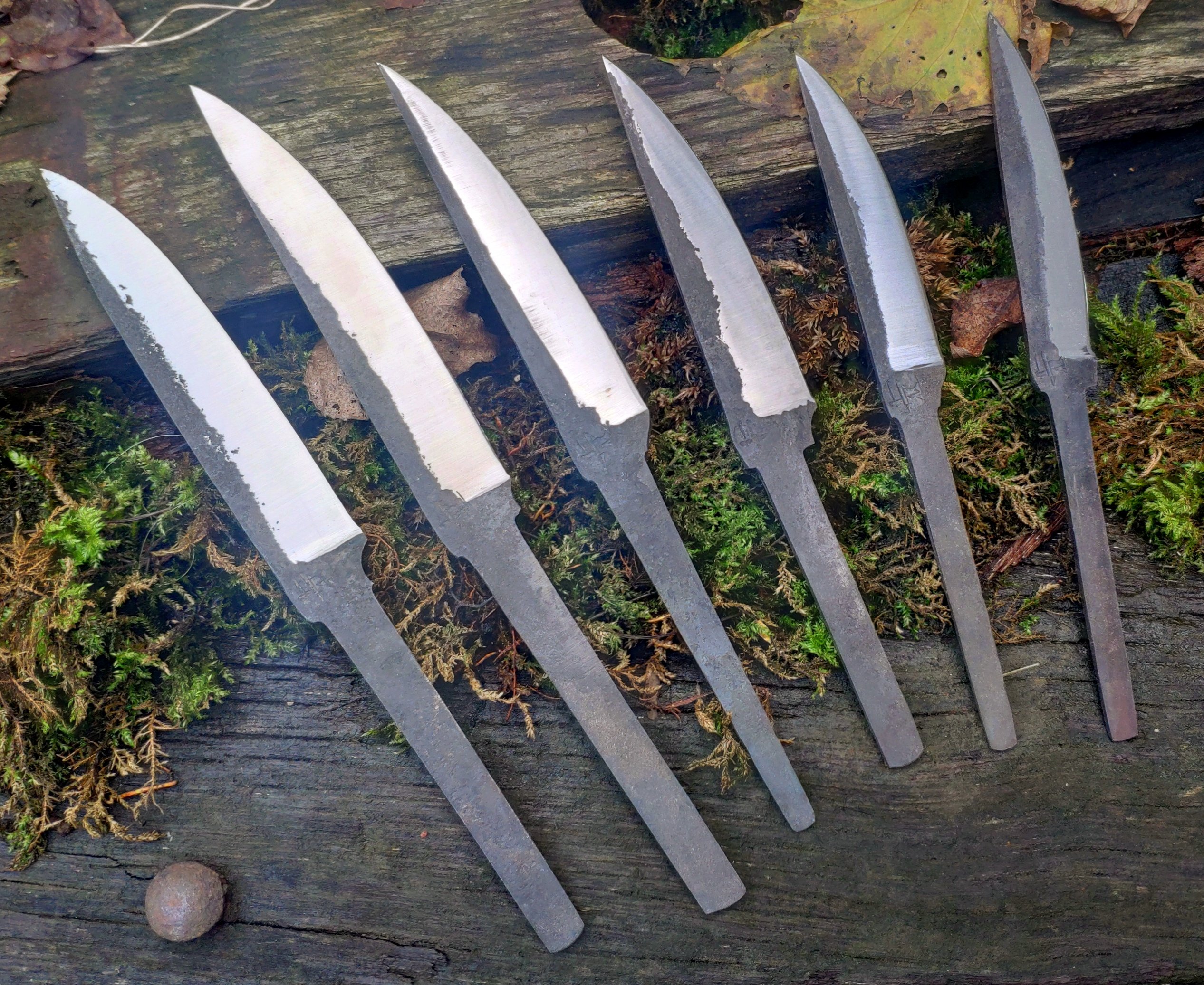 Stainless Steel Knife Blanks — Hand Forged