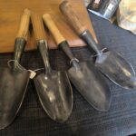 Hand Forged Garden Trowel — Stainless Steel with Socket