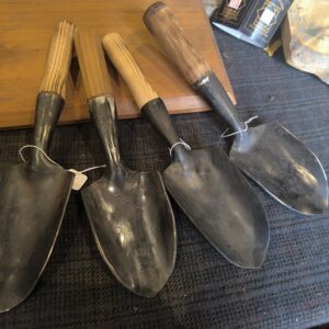 Hand Forged Garden Trowel — Stainless Steel with Socket