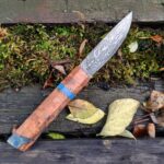 Hand Forged Damascus Steel Pairing Knife (#27)