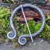 Hand Forged Celtic Brooch