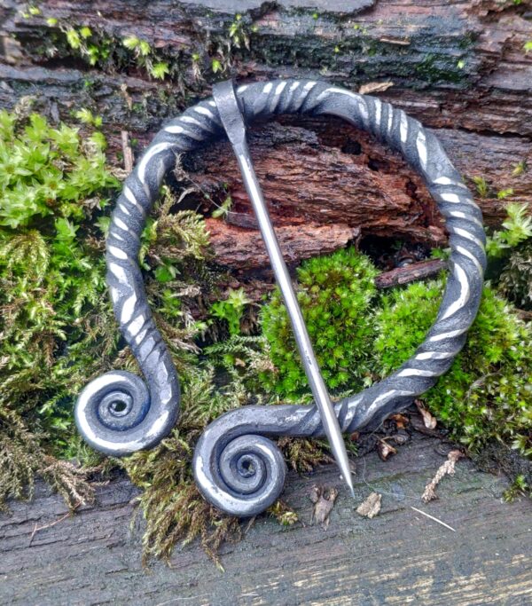 Hand Forged Celtic Brooch