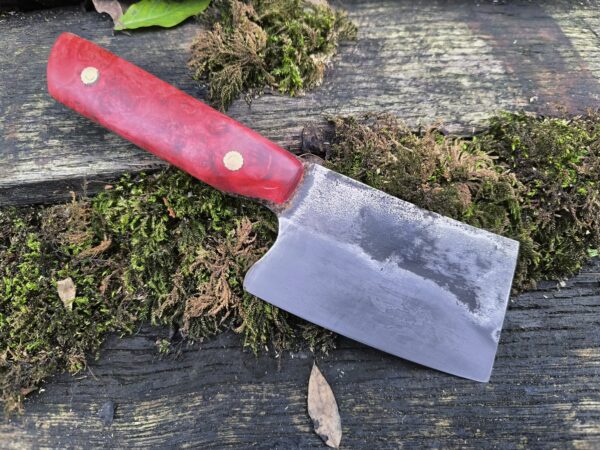 Hand Forged Mini Chopper Kitchen Knife (#36) - Image 2