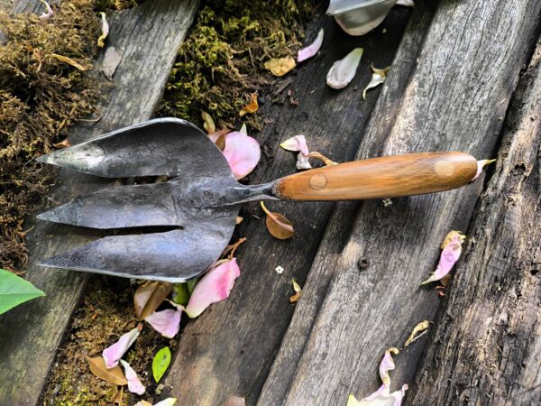 Hand Forged Garden Fork — Full Tang and Heavy Duty
