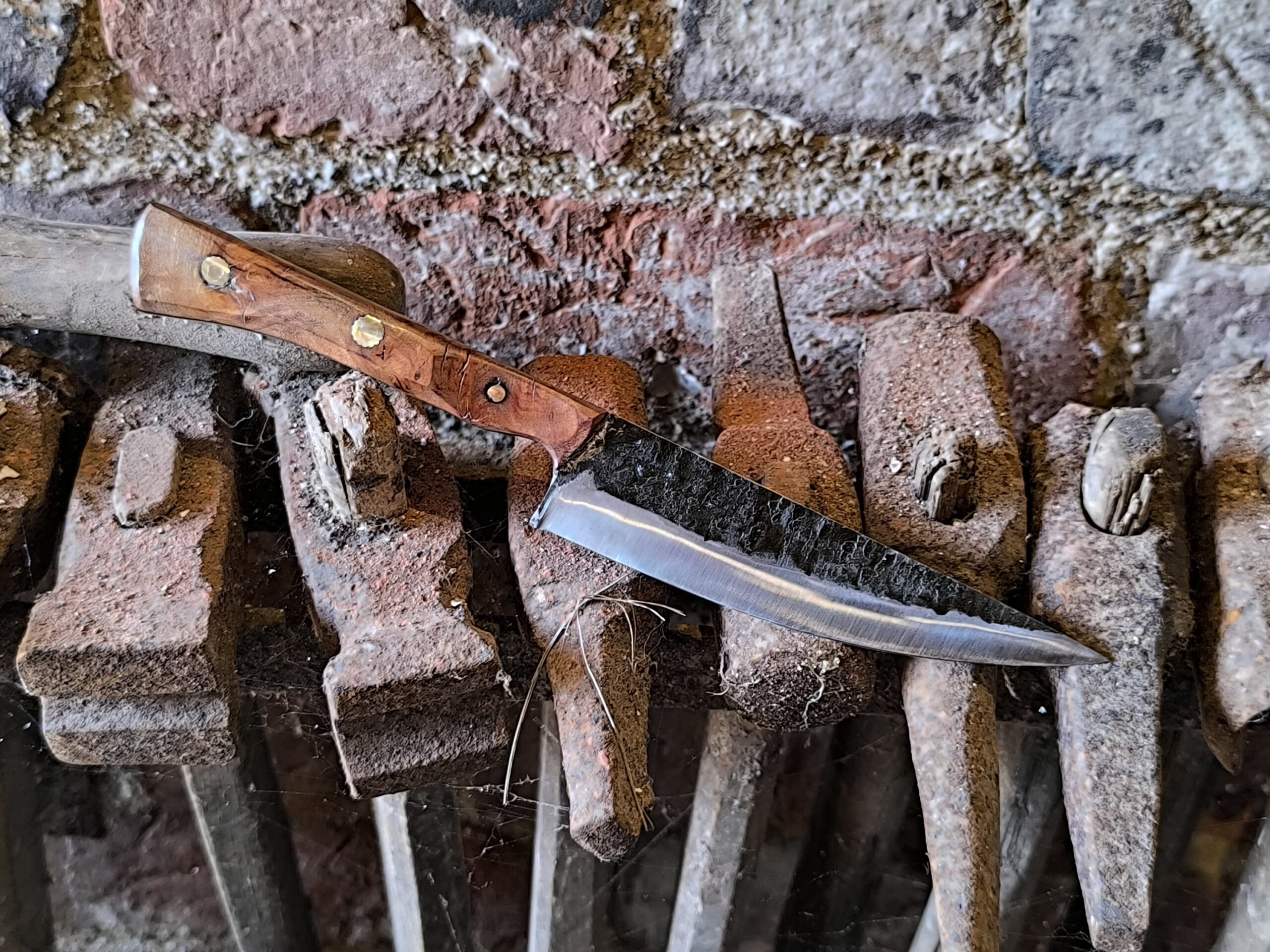 Hand Forged Steak Knife — 1070 High Carbon Steel (#40)