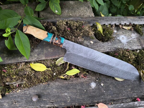 Custom Hand Forged Chef Knife - Image 33