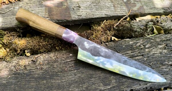 Custom Hand Forged Chef Knife - Image 34