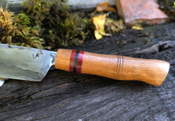 Hand Forged San Mai Kitchen Knife—6 inch Western Style Chef Knife (#42) - Image 4