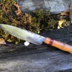 Hand Forged San Mai Kitchen Knife—6 inch Western Style Chef Knife (#42)
