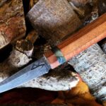 Hand Forged Damascus Steel Pairing Knife (#48)
