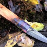 Hand Forged Damascus Steel Pairing Knife (#55)