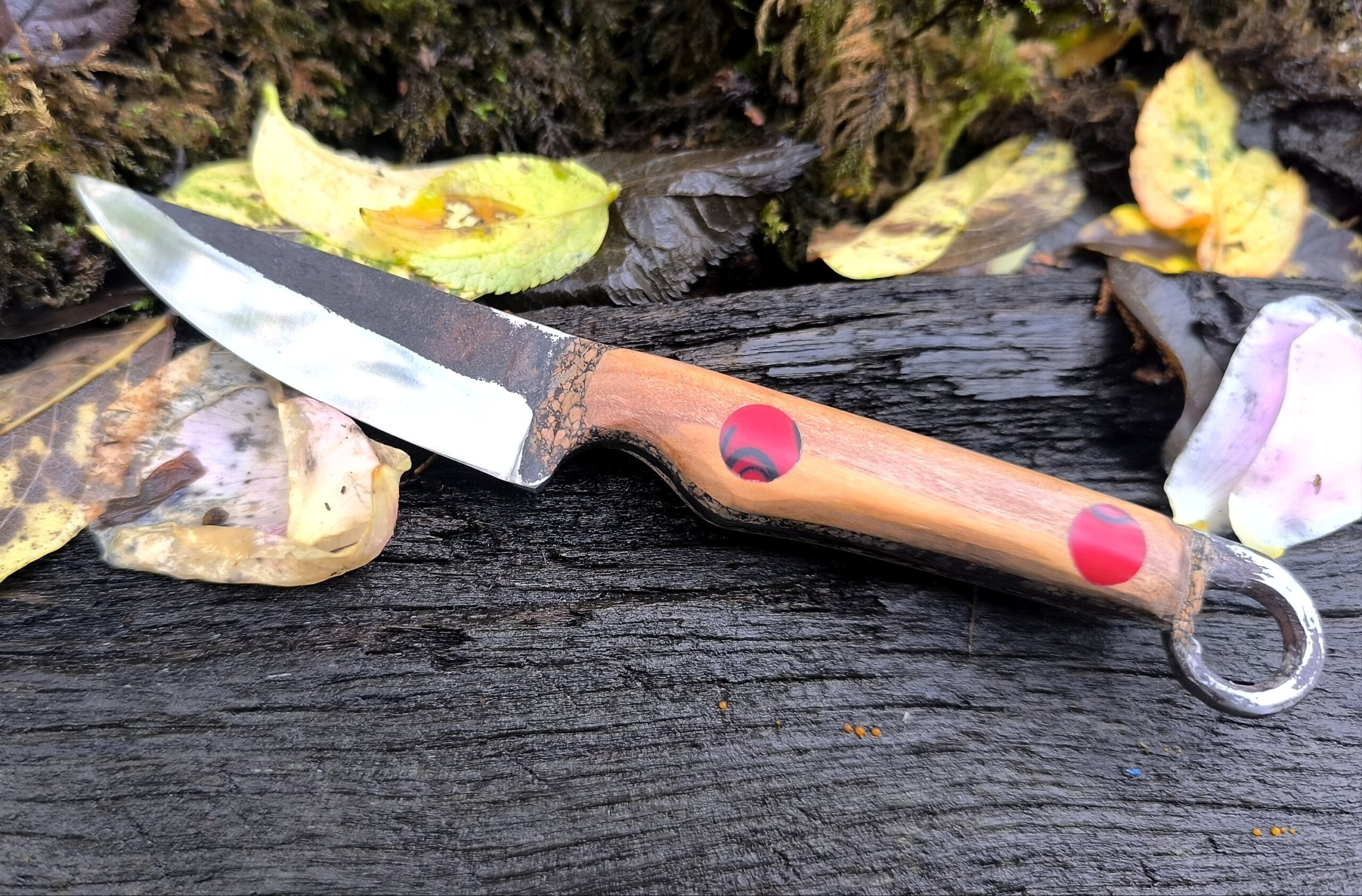 Hand Forged Stainless Steel Belt Knife (#60) - Image 2