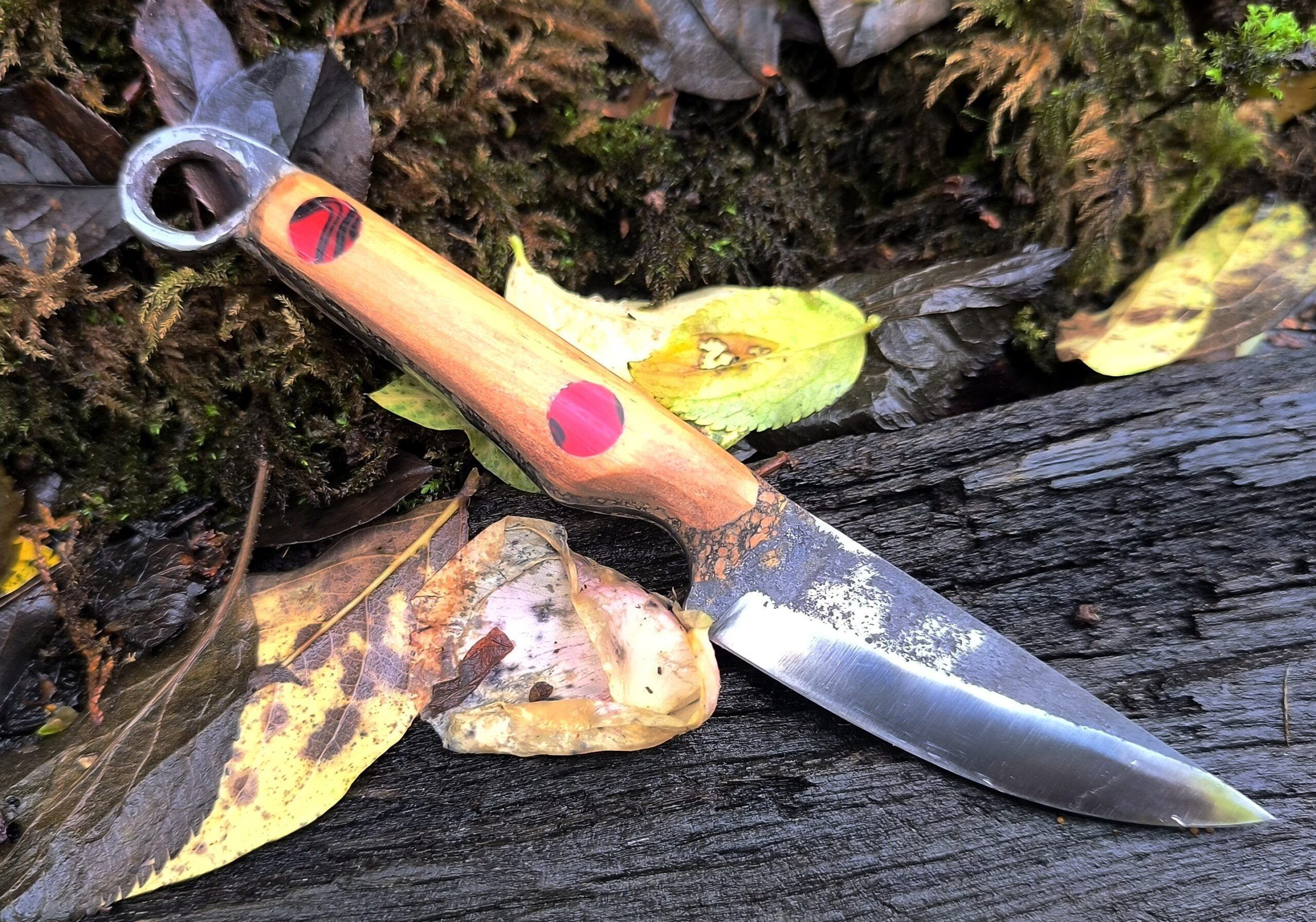 Hand Forged Stainless Steel Belt Knife (#60)