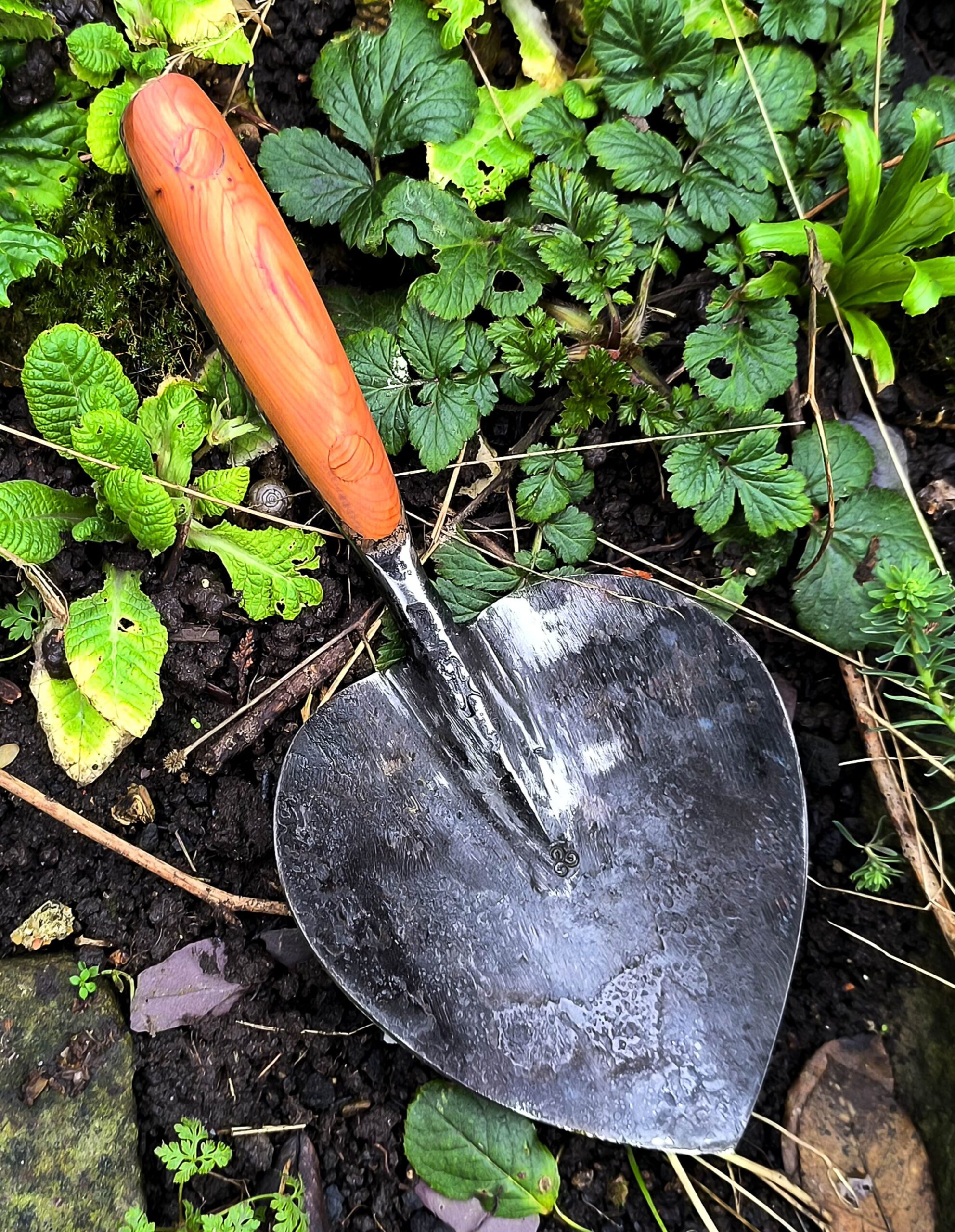 Dutch Planting Trowel — Hand Forged by British Blacksmith