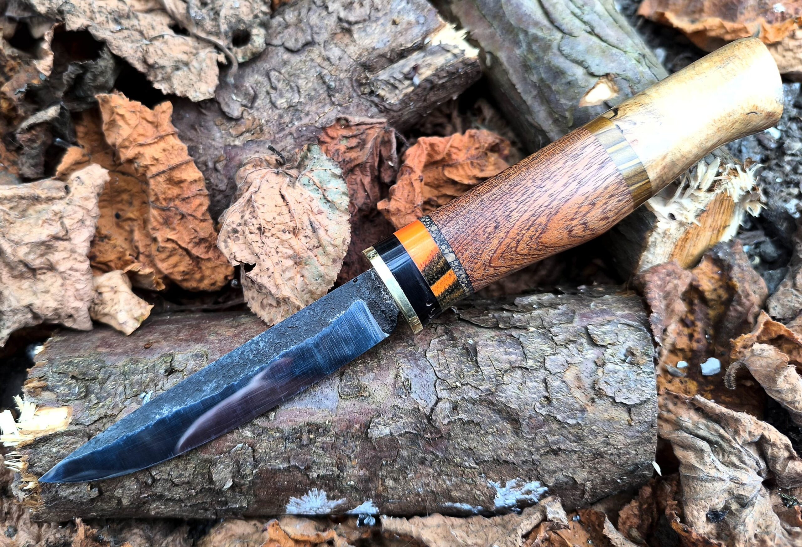 Bushcraft Knife #62—Hand Forged–1084 High Carbon Steel - Image 2