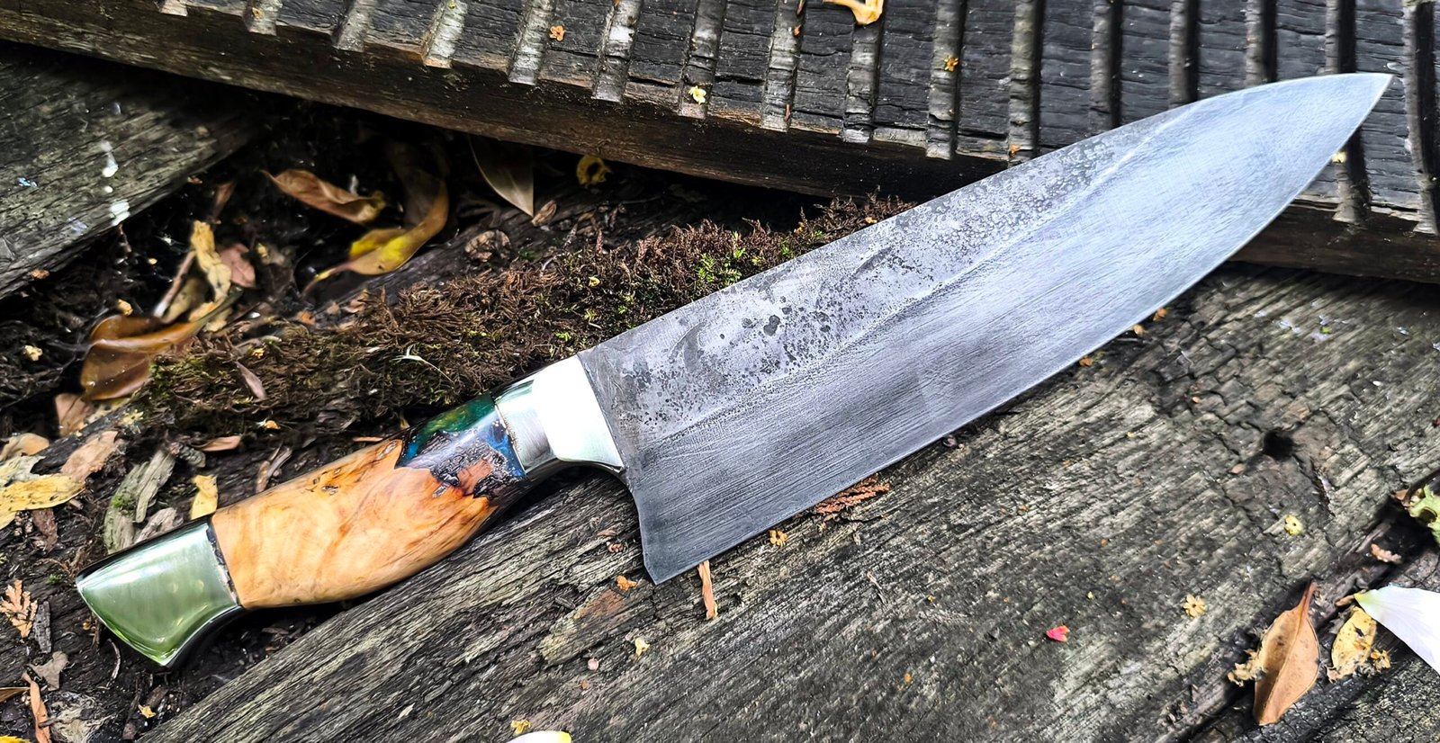 8 inch Chef Knife — Hand Forged (#73) - Image 2