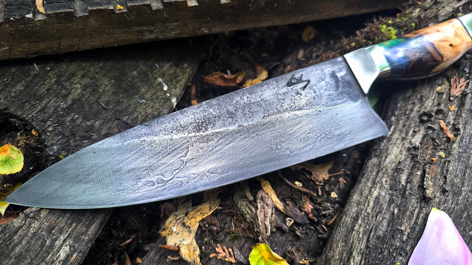 8 inch Chef Knife — Hand Forged (#73) - Image 3