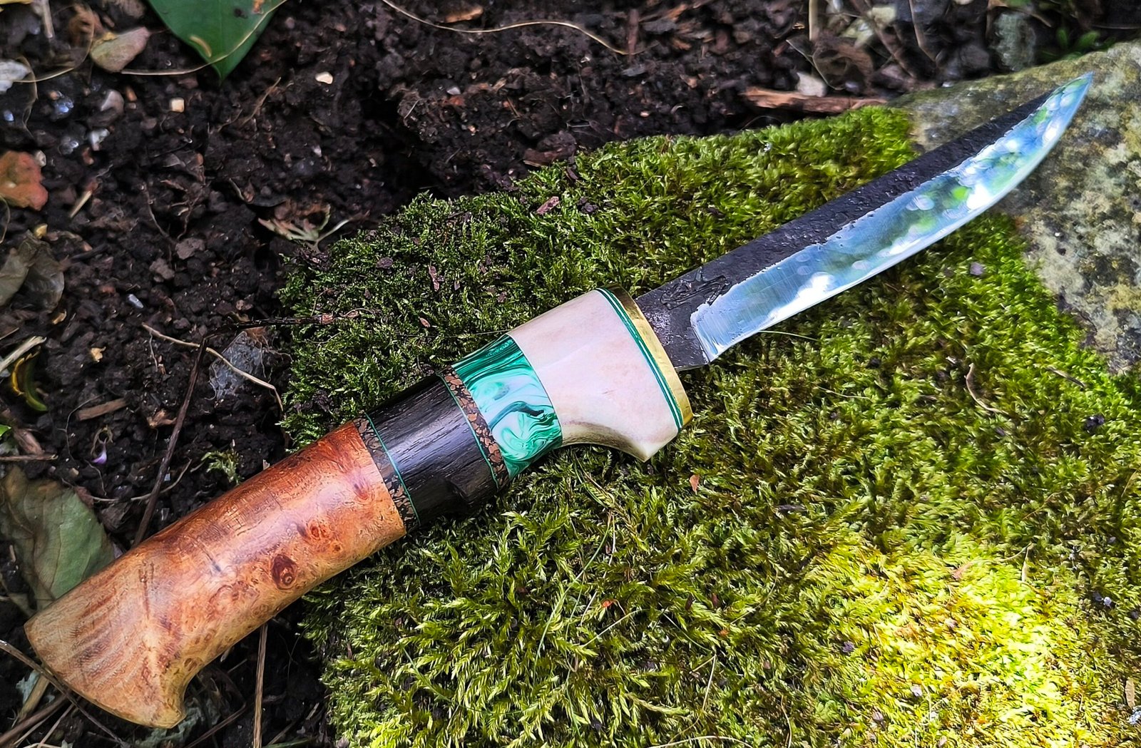 Hand Forged Puukko Knife #75 – 1084 Steel - Image 2