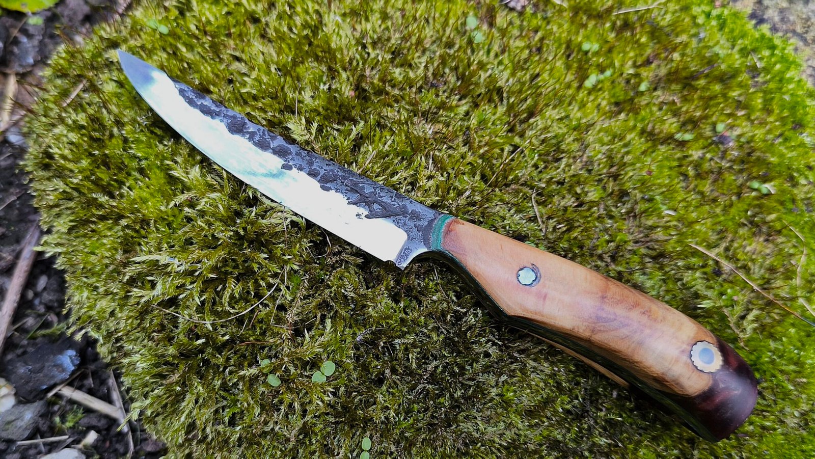 Full Tang Sloyd Knife (#78) — Hand Forged 26c3 Steel - Image 2