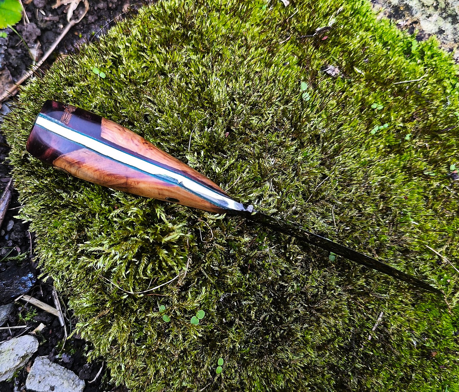 Full Tang Sloyd Knife (#78) — Hand Forged 26c3 Steel - Image 5