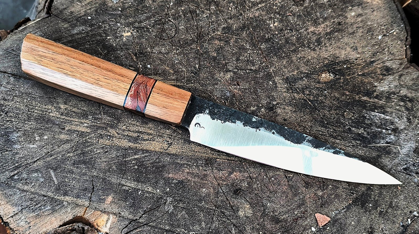 Hand Forged Kitchen Utility Knife (#79) - Image 2