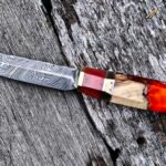 Hand Forged Damascus Steel Pairing Knife (#84)
